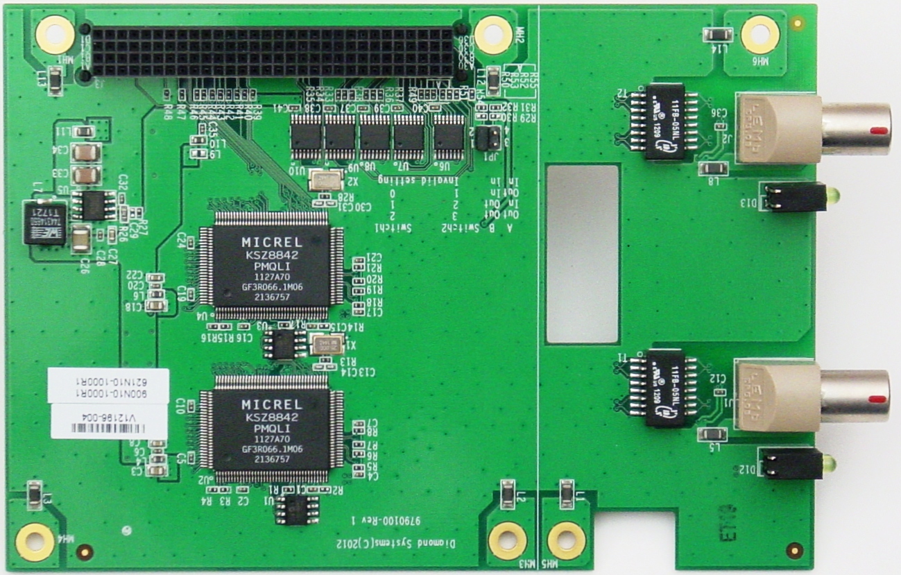 Custom dual LAN board